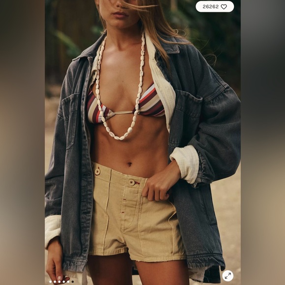 Free People: We The Free Madison City Jacket S in Washed Black - Picture 2 of 3